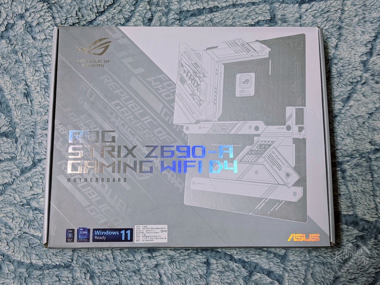 Featured image of post [開箱] ASUS ROG STRIX Z690-A GAMING WIFI D4