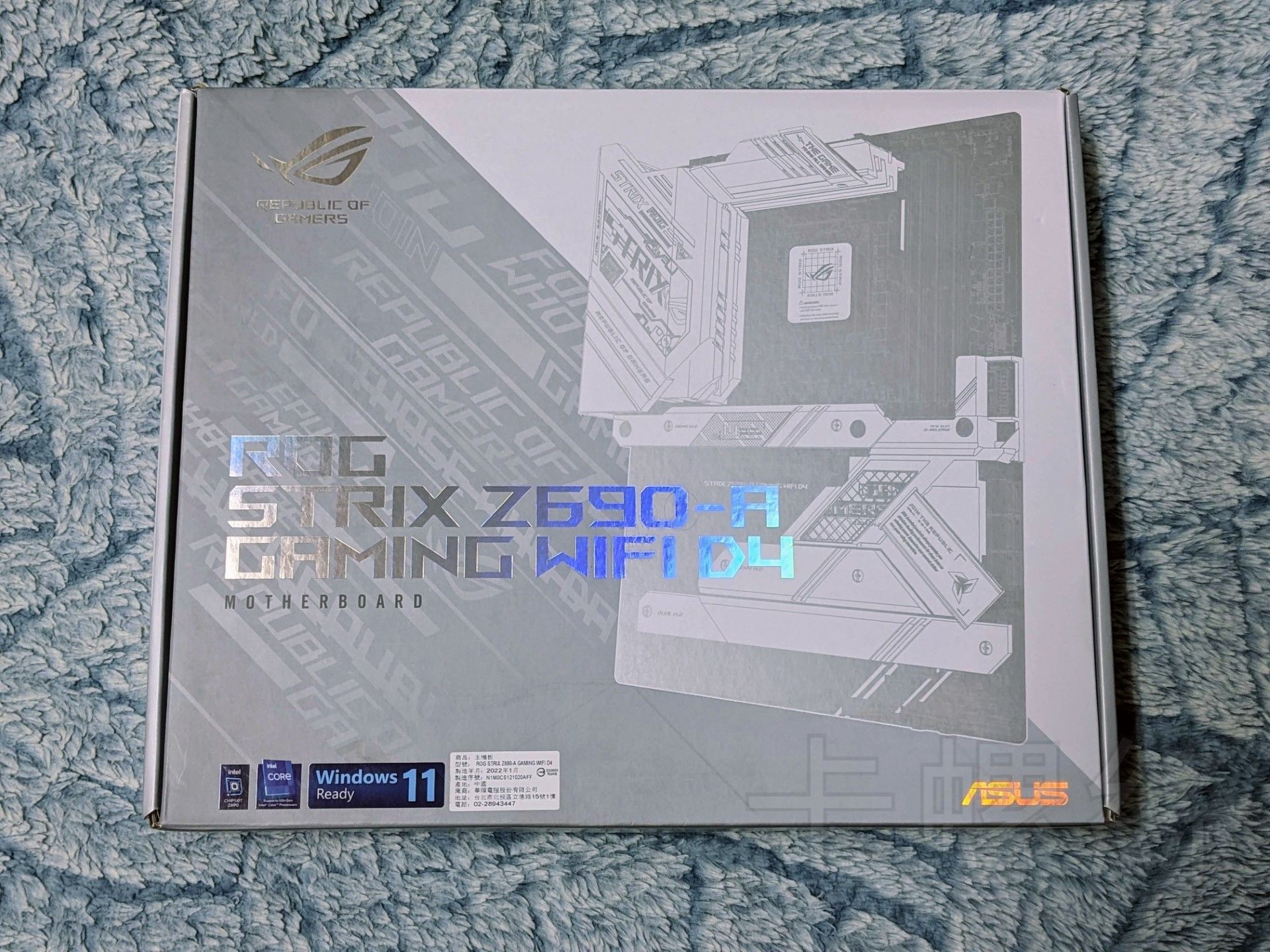 [開箱] ASUS ROG STRIX Z690-A GAMING WIFI D4 | 卡螺絲